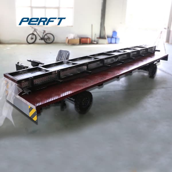 <h3>Steel Ingot Handling 20m/Min 5 Ton Trackless Transfer Cart</h3>
